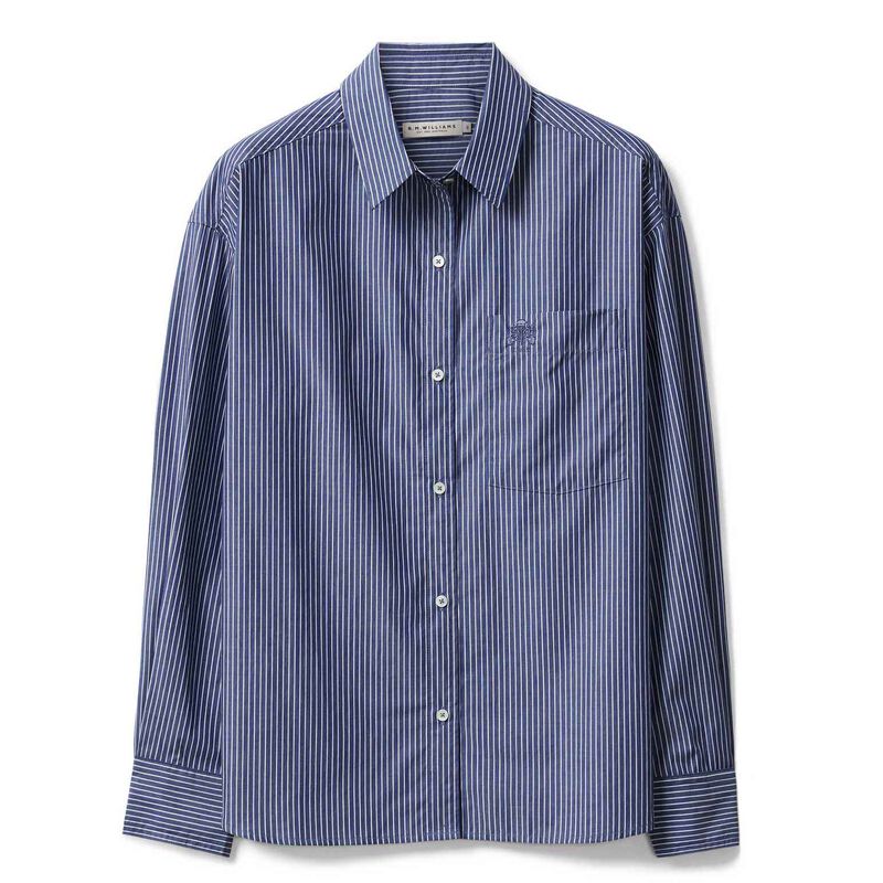 R.M. Williams Hopeland Stripe Linen Shirt image number 2